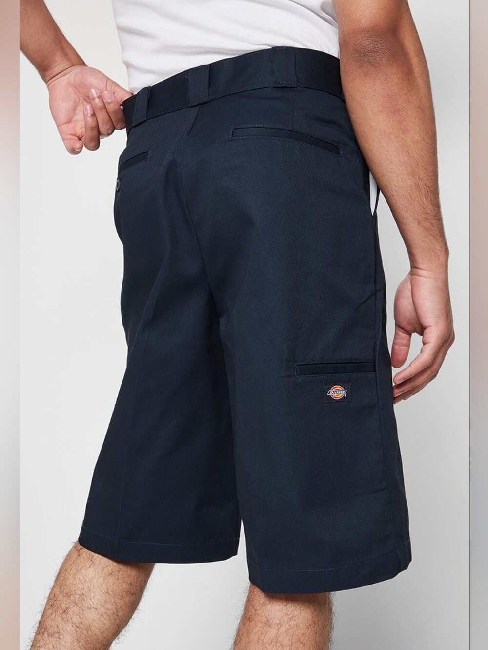 Dickies Men’s Loose Fit  Navy  Shorts with Utility Pocket